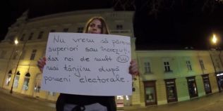 VIDEO Mesajul tinerilor din Sibiu pentru Romania
