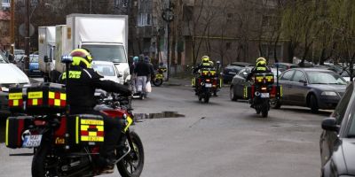 FOTO Cum arata noile motociclete SMURD ale ISU Bucuresti si la ce vor fi folosite