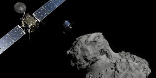 Adio, Rosetta! Sonda spatiala europeana a transmis ultimele imagini ale cometei Ciuri, in timp ce s-a prabusit