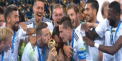 Germania e din alta lume: Nemtii au castigat Cupa Confederatiilor. Fotografie fabuloasa de la finala